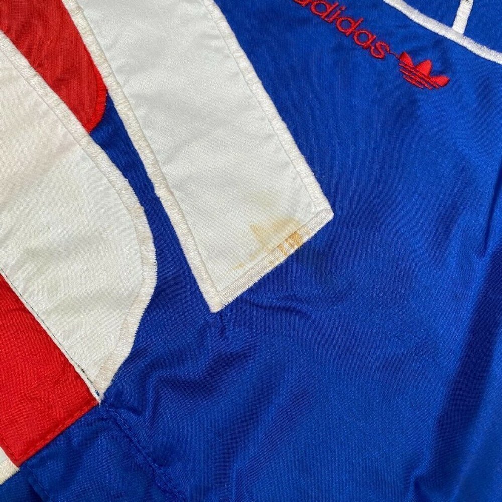 Adidas VTG 80s USA Windbreaker Retro Track Jacket - Picture 5 of 11